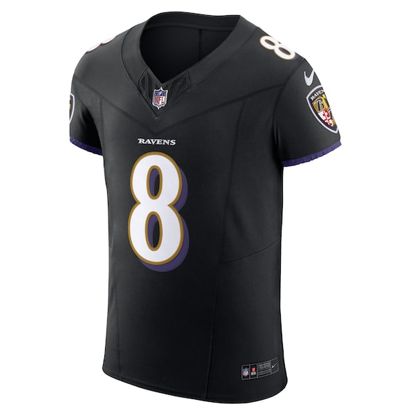 Lamar Jackson Baltimore Ravens Nike Alternate Vapor F.U.S.E. Elite Jersey - Black