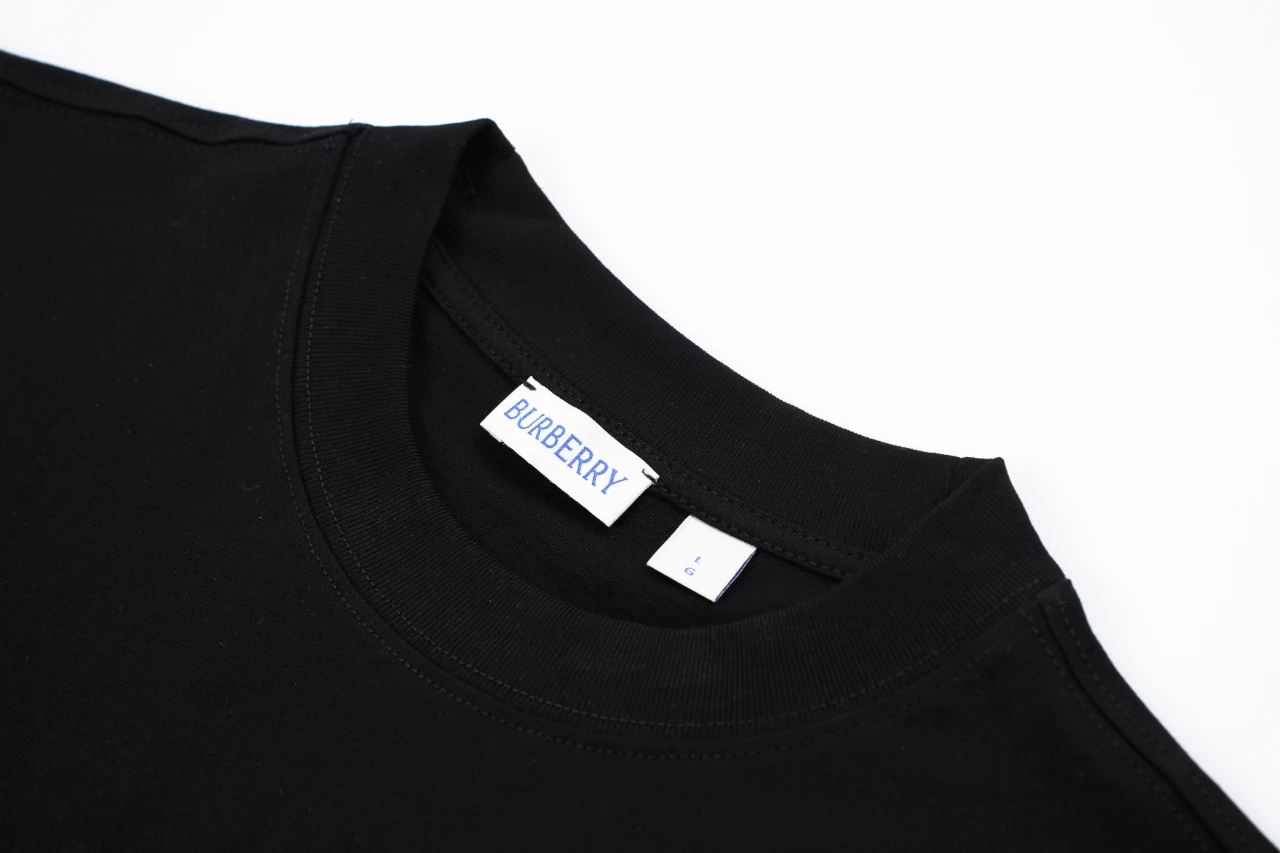 Burberry Black Rope Equestrian Knight Print T-Shirt product photo from LabelPicks