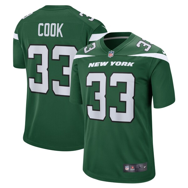 Dalvin Cook New York Jets Nike Game Player Jersey - Gotham Green/White