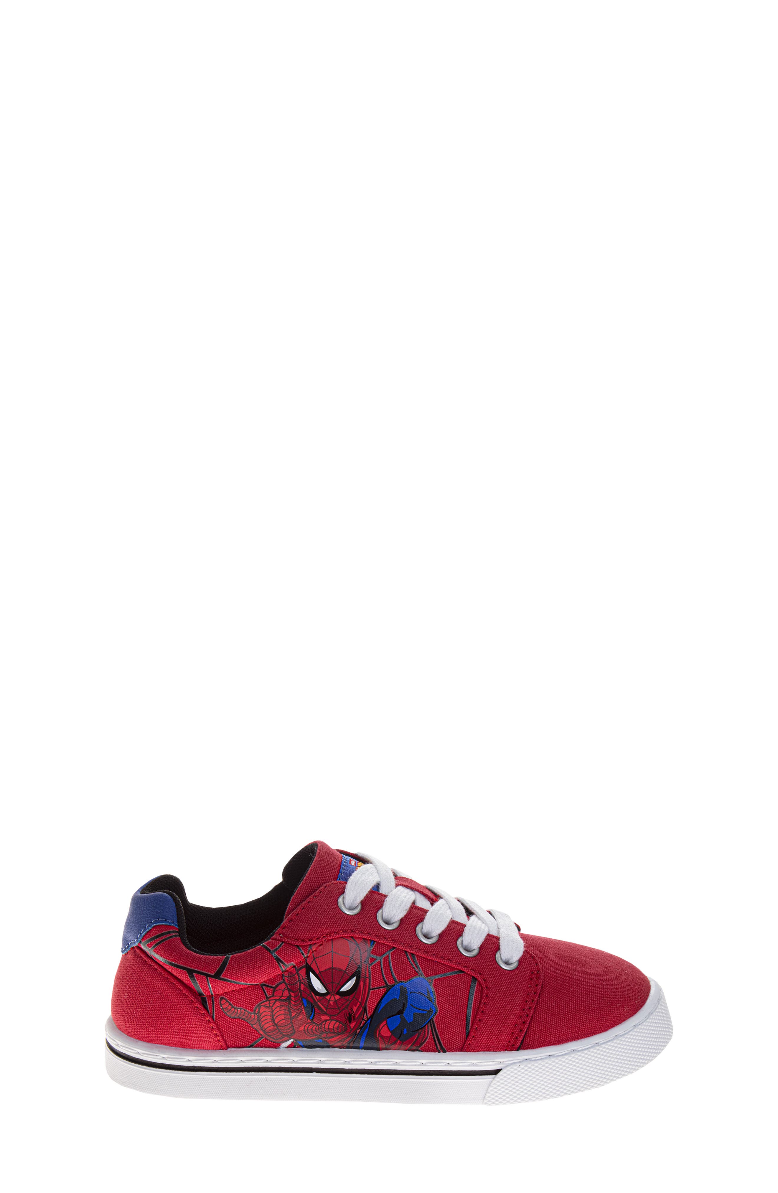 JOSMO Kids' Marvel Spider-Man Low Top Canvas Sneaker
