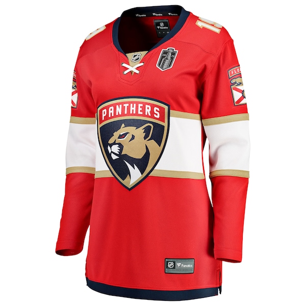Matthew Tkachuk Florida Panthers  Women's 2025 Stanley Cup Final Home Breakaway Player Jersey - Red