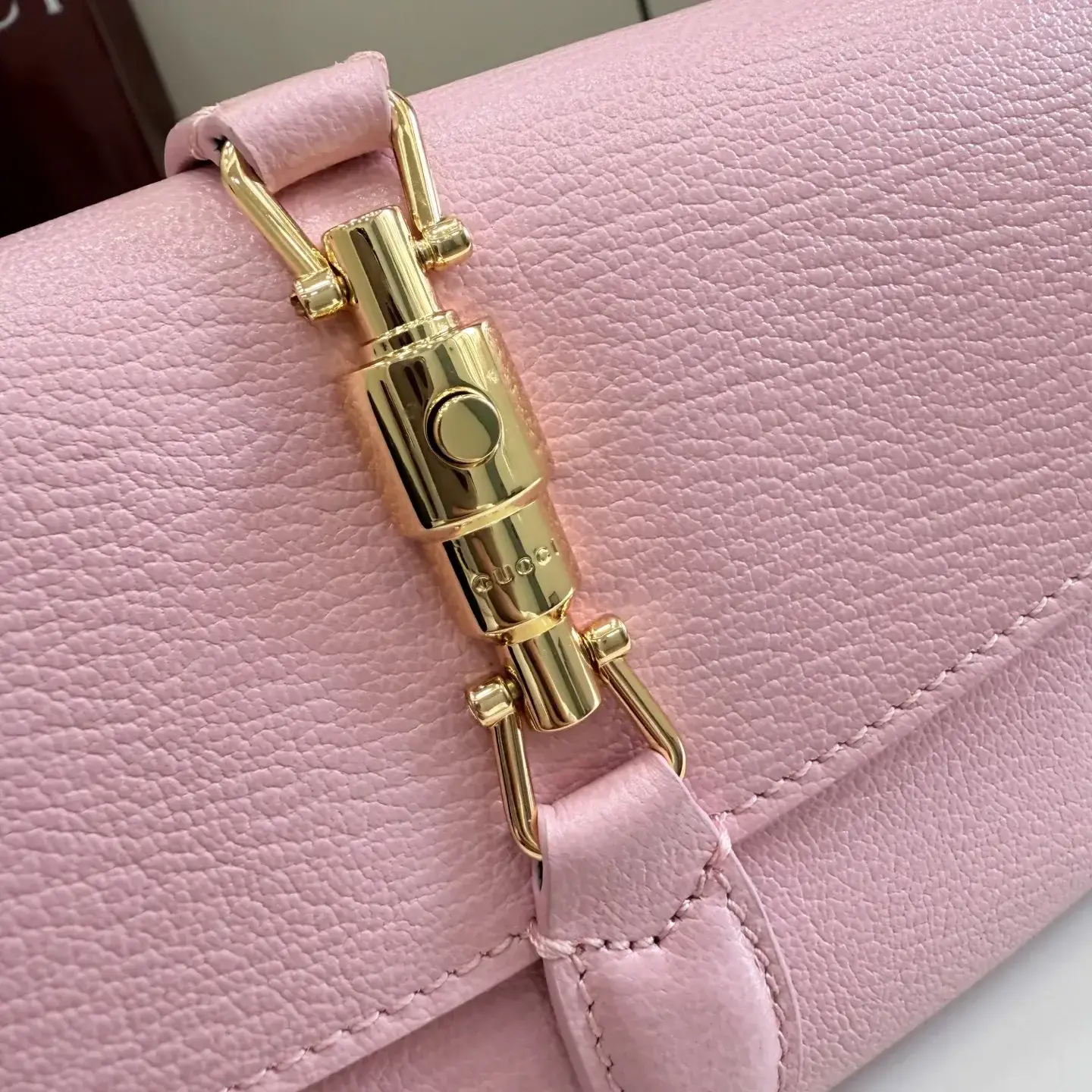Gucci Jackie Pink Quilted Leather Shoulder Bag product photo from LabelPicks