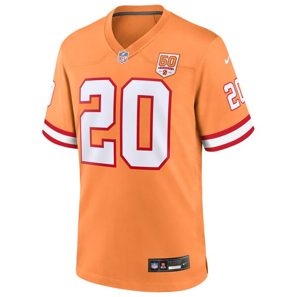 Ronde Barber  Tampa Bay Buccaneers Nike 50th Season Game Jersey - Creamsicle