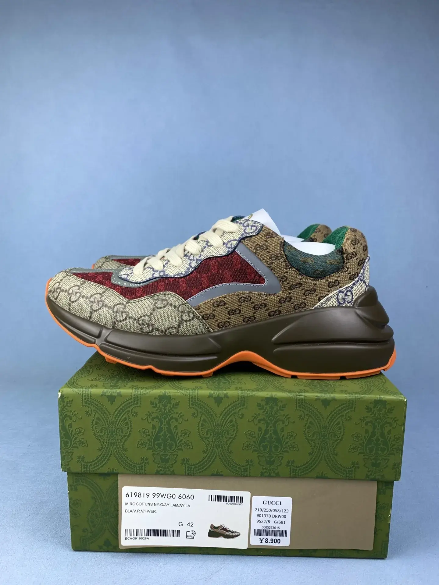 Gucci Rhyton GG sneaker product photo from LabelPicks