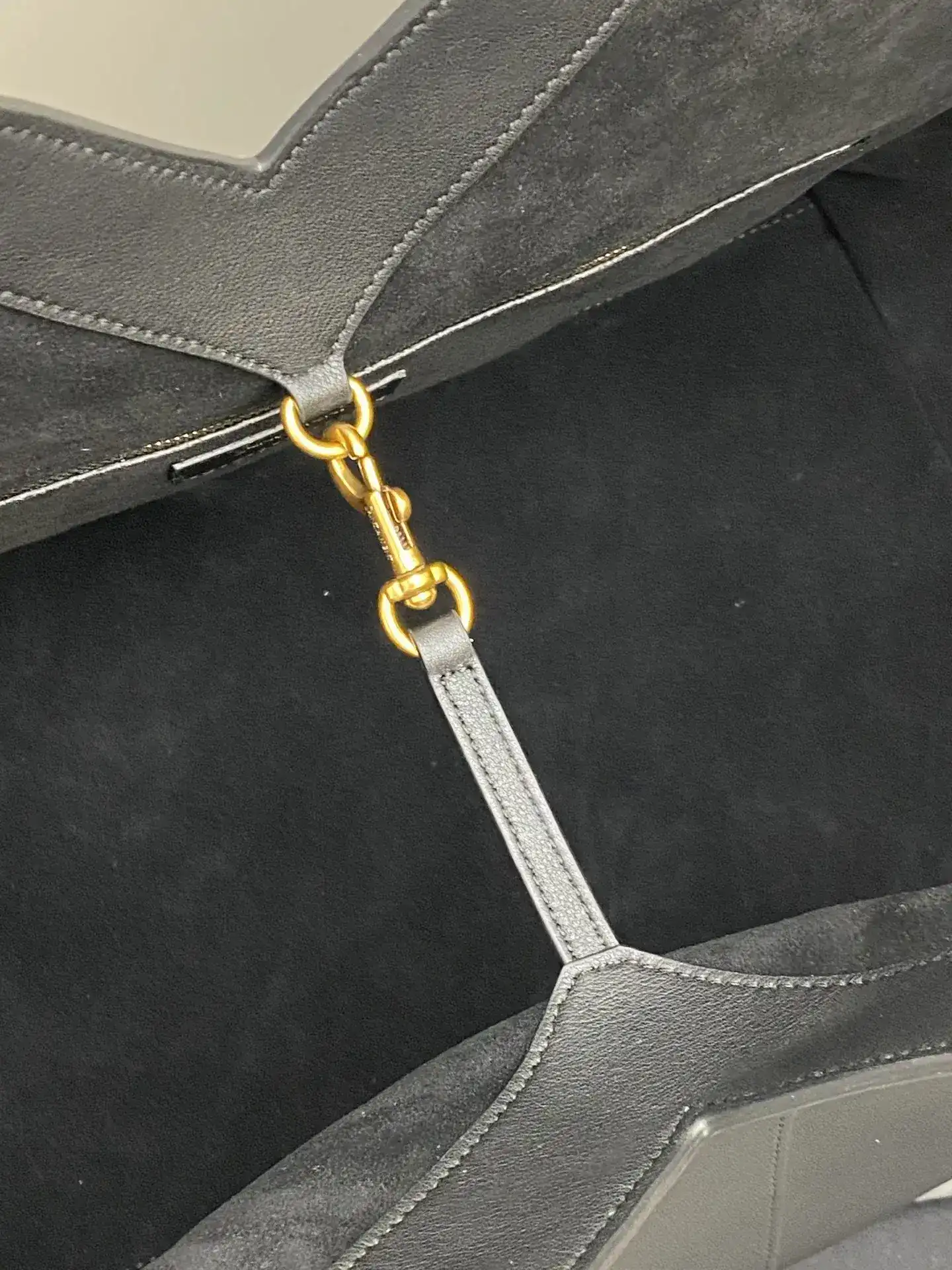 Saint Laurent Grained Leather Tote Bag product photo from LabelPicks