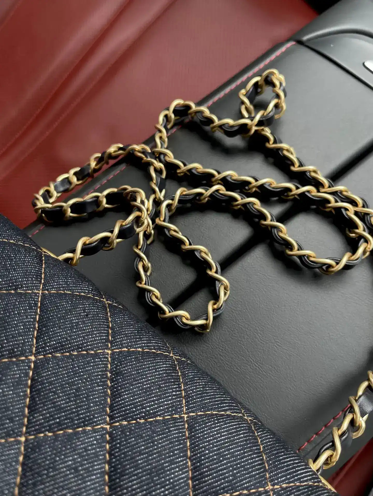 Chanel Classic Flap Navy Denim Shoulder Bag product photo from LabelPicks