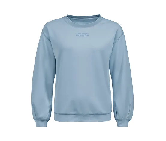 Sweatshirt mit Statement-Print