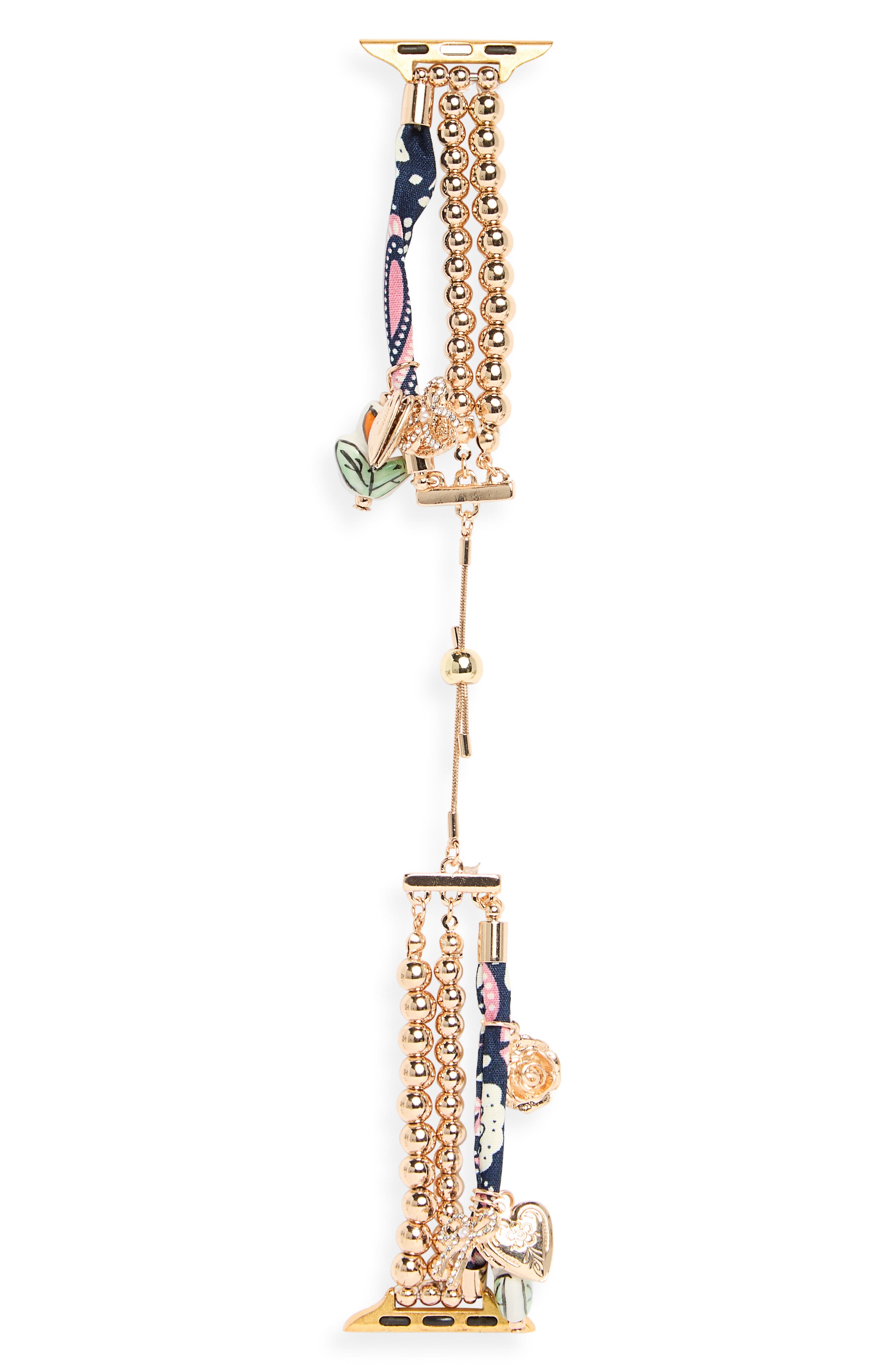 NORDSTROM RACK Kerchief Charm Apple Watch® Watchband
