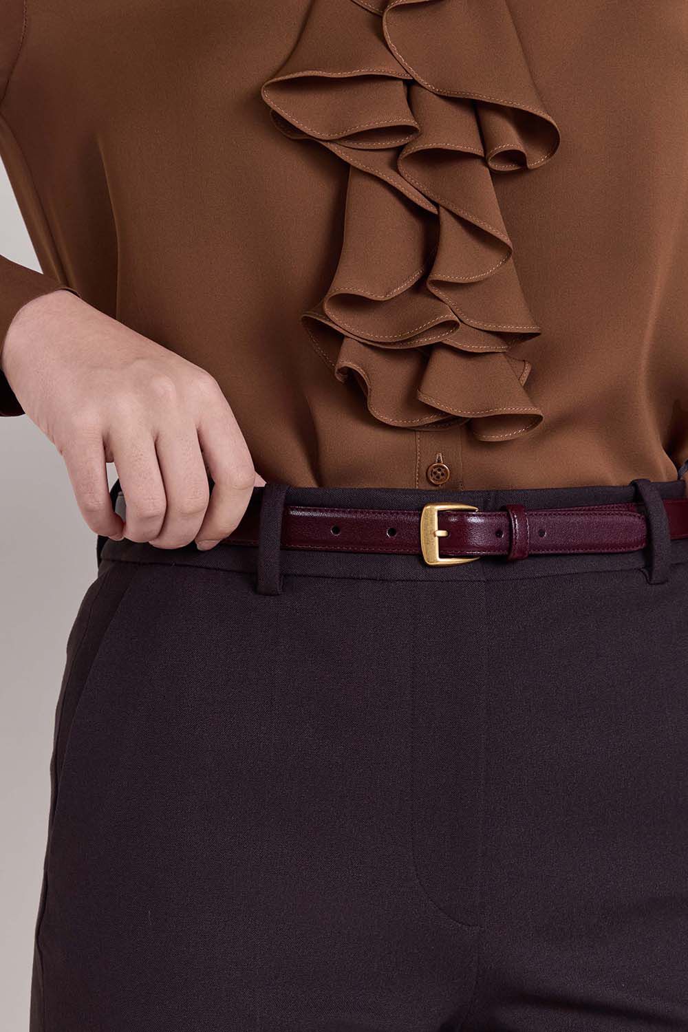 SAINT LAURENT חגורה