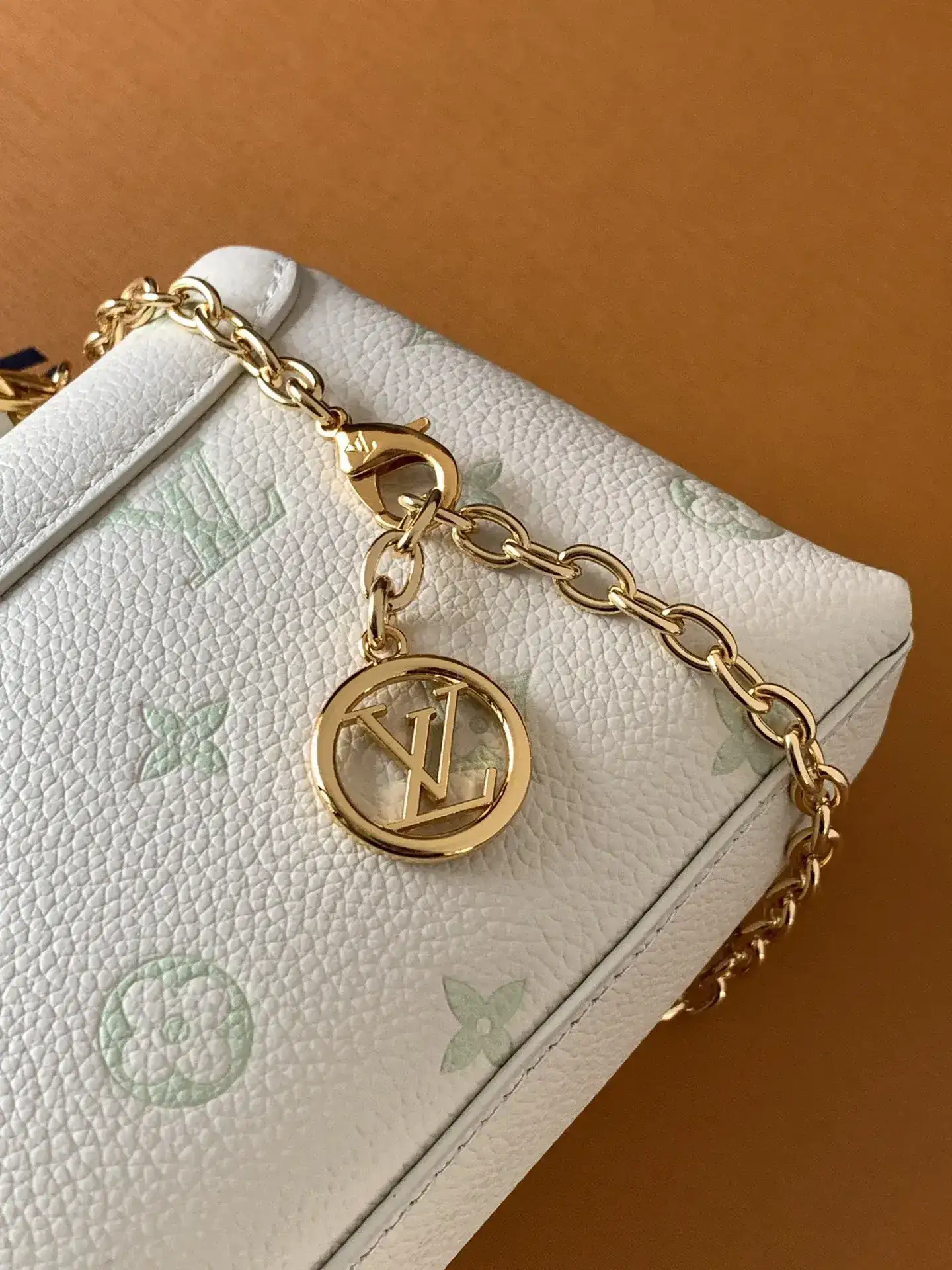Louis Vuitton Blue Madeleine Grained Leather Top Handle Bag product photo from LabelPicks