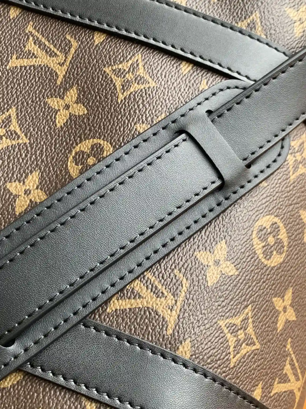 Louis Vuitton Keepall Black Monogram Canvas Tote Bag product photo from LabelPicks