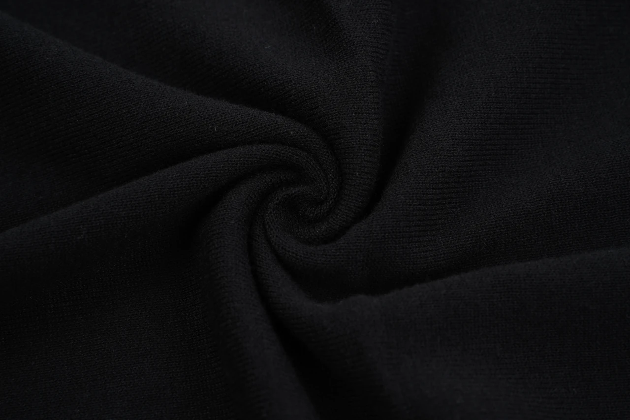 Brunello Cucinelli Black Sea-Gull Collar Cotton Knit Polo Shirt product photo from LabelPicks