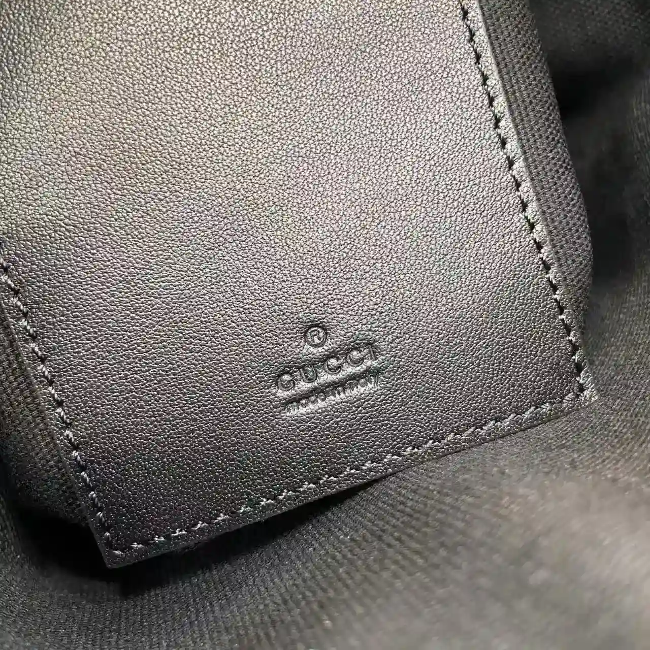Gucci Black Smooth Leather Crossbody Bag product photo from LabelPicks