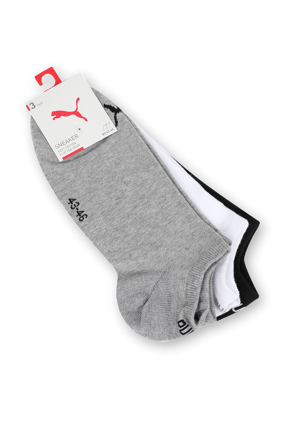 PUMA מארז שלושה זוגות גרבי קרסול