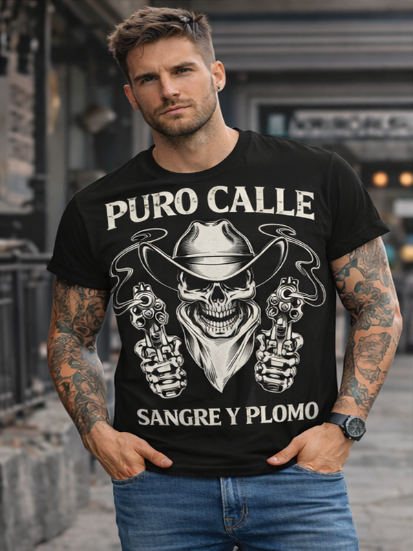 Remera “Puro Calle” – Calle y Calavera