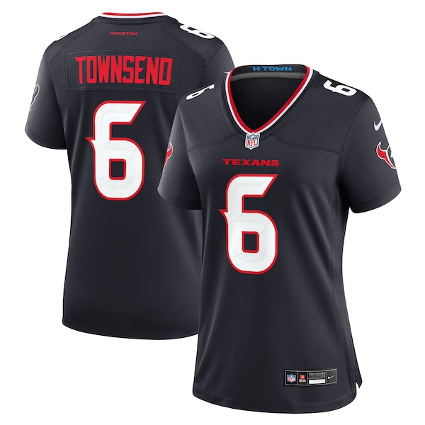 Tommy Townsend Houston Texans Nike Women's Team Game Jersey -  Navy