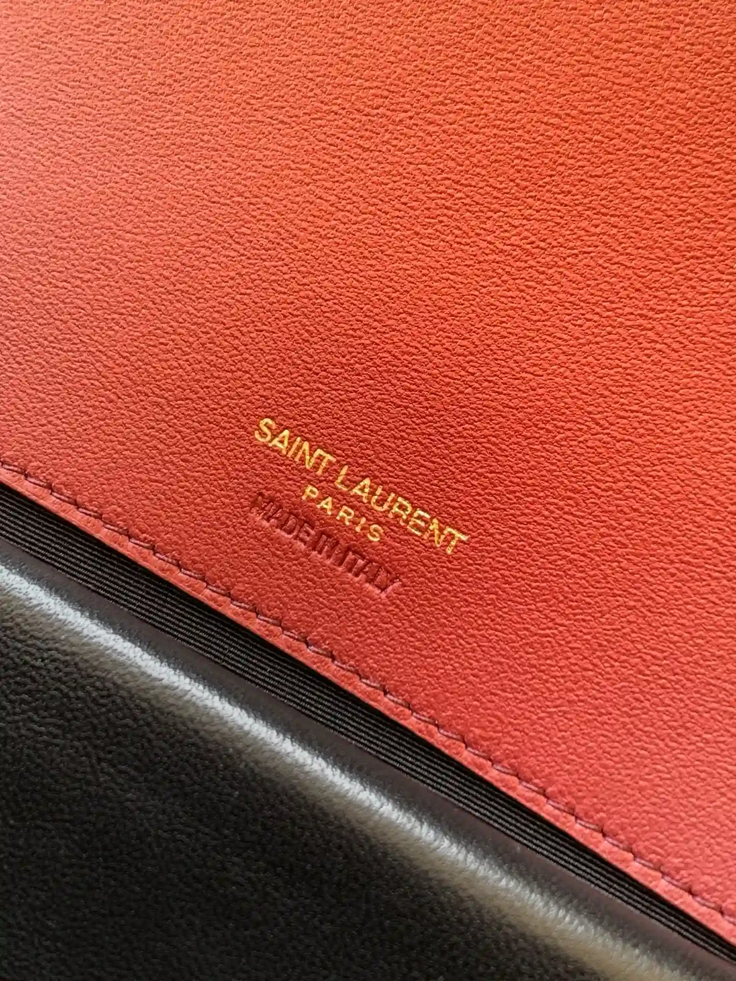 Saint Laurent Loulou Burgundy Lambskin Shoulder Bag product photo from LabelPicks