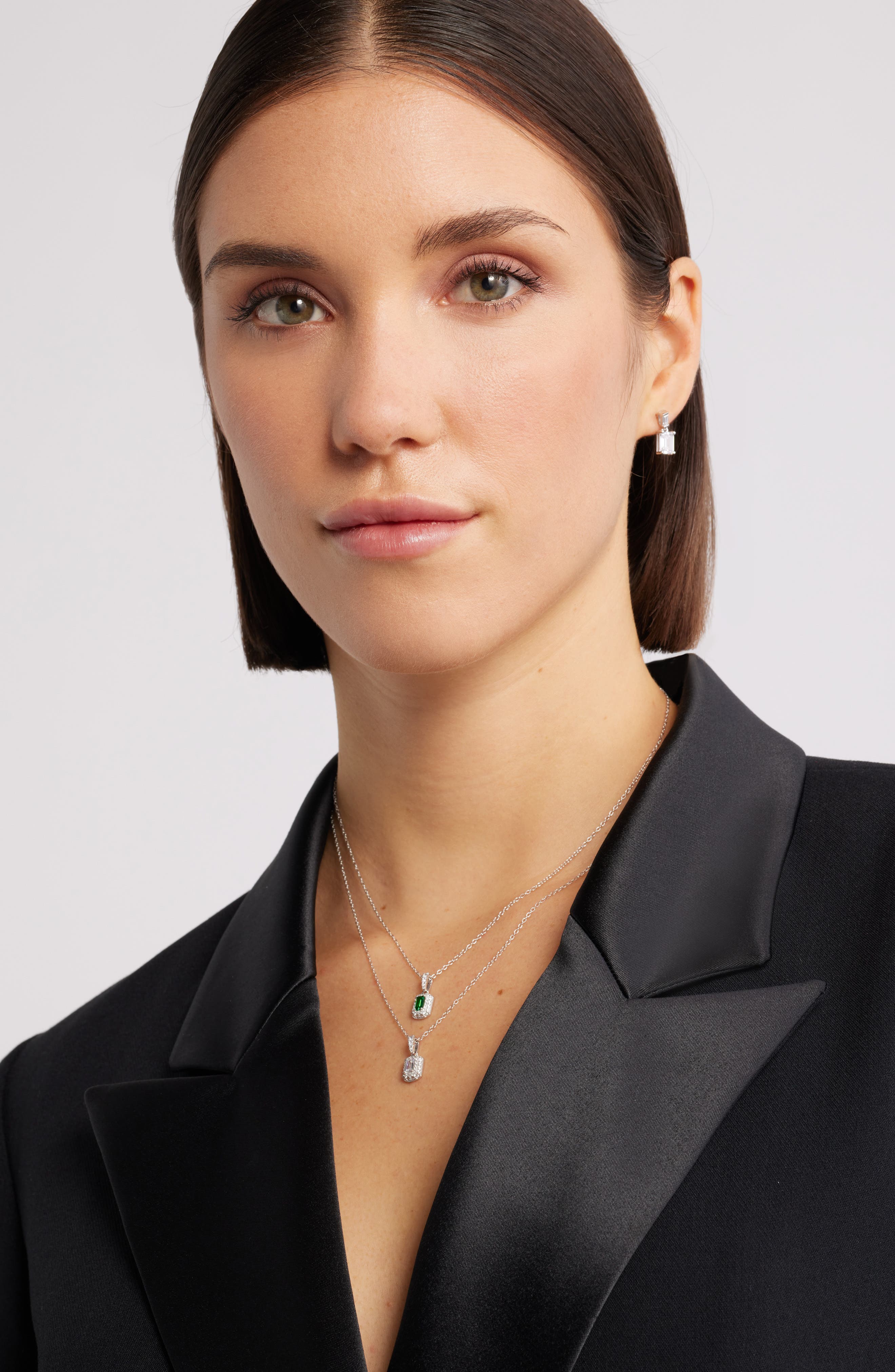 Nordstrom Cubic Zirconia Pendant Necklace