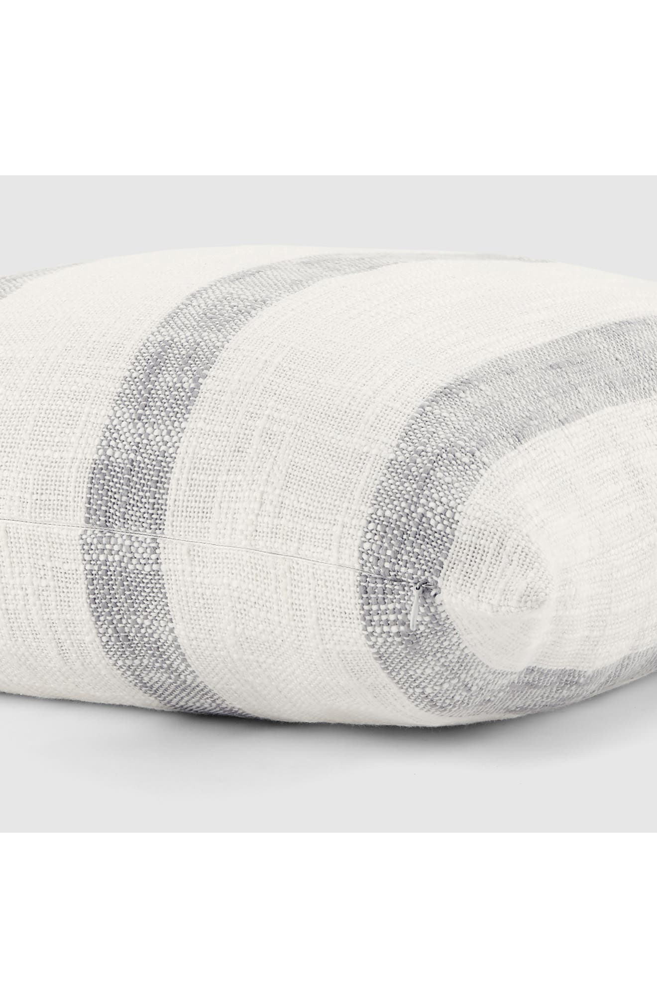 HOMESPUN Yarn-Dyed Stripe Cotton Throw Pillow