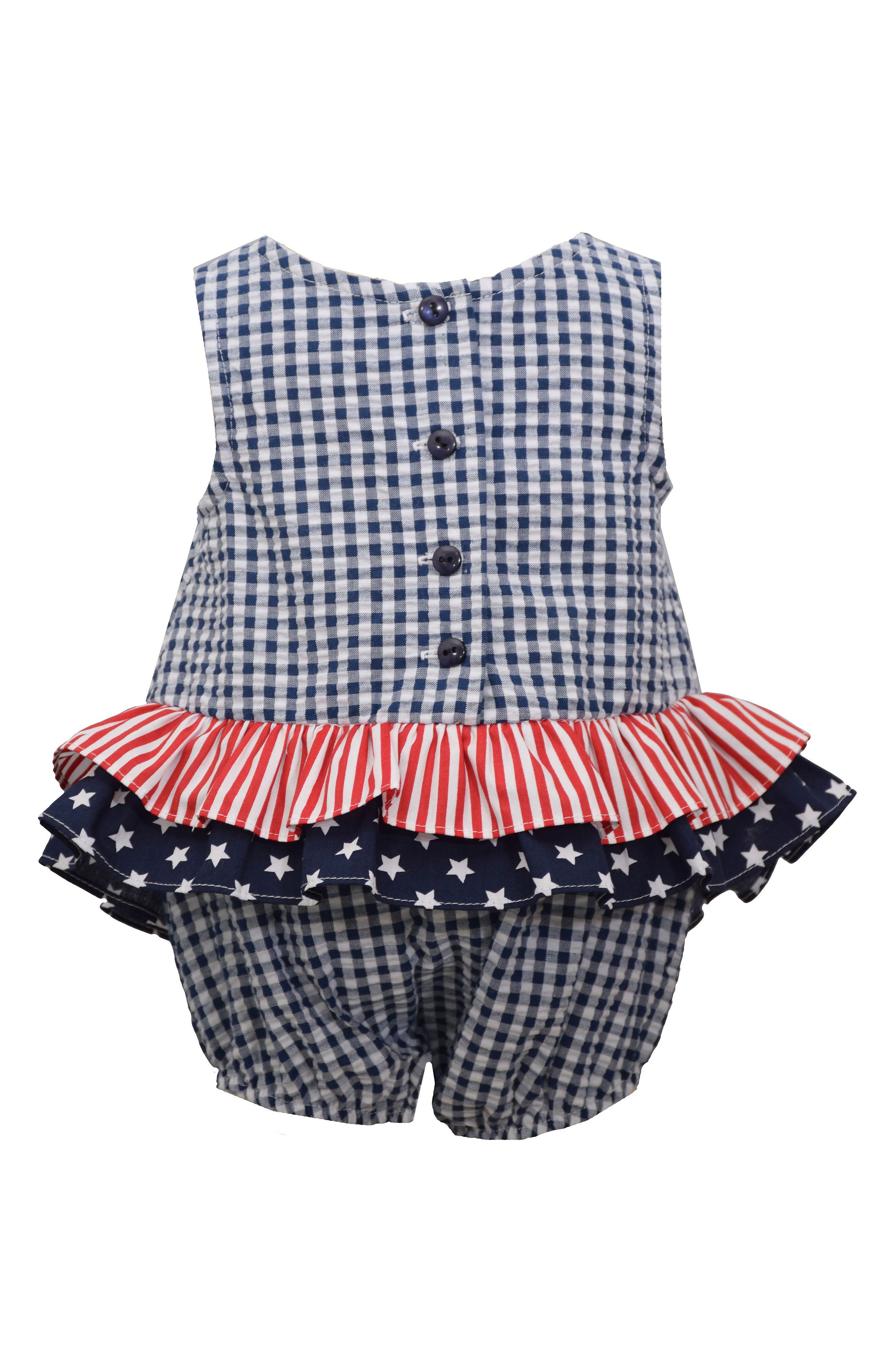 Iris & Ivy Kids' Americana Ruffle Romper