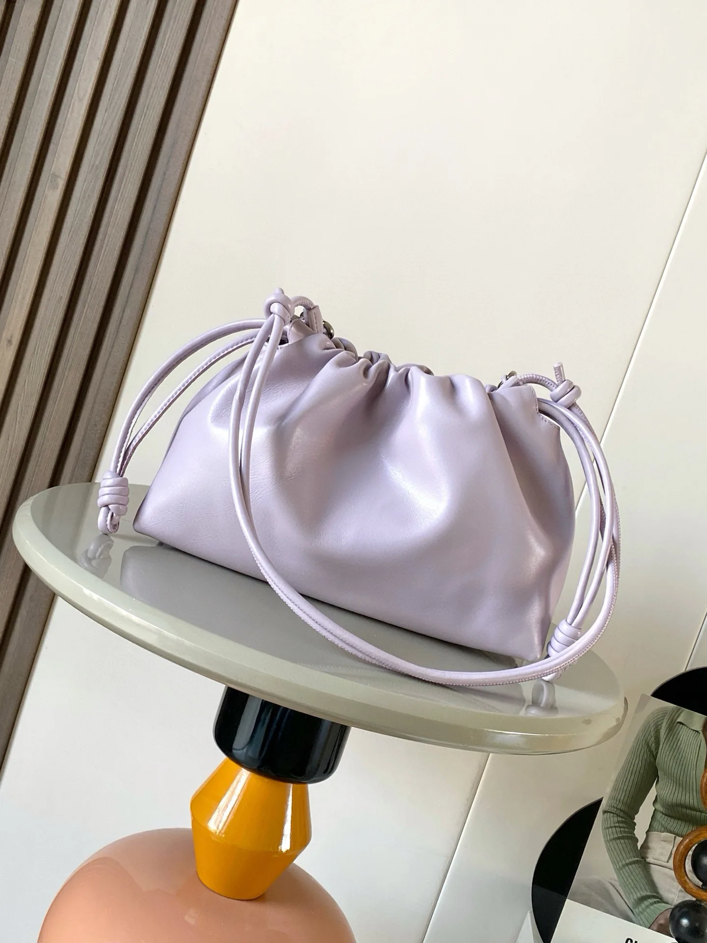 Loewe Lambskin Flamenco Bucket Bag product photo from LabelPicks