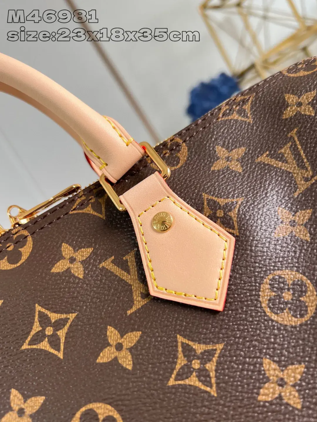Louis Vuitton Speedy Canvas and Leather Top Handle Bag product photo from LabelPicks