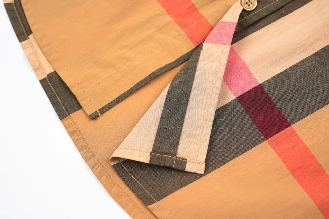 Burberry Beige Large Check Long Sleeve Shirt product photo from LabelPicks