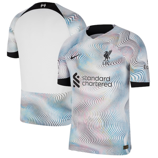 Liverpool Nike 2022/23 Away Vapor Match Authentic Jersey - White
