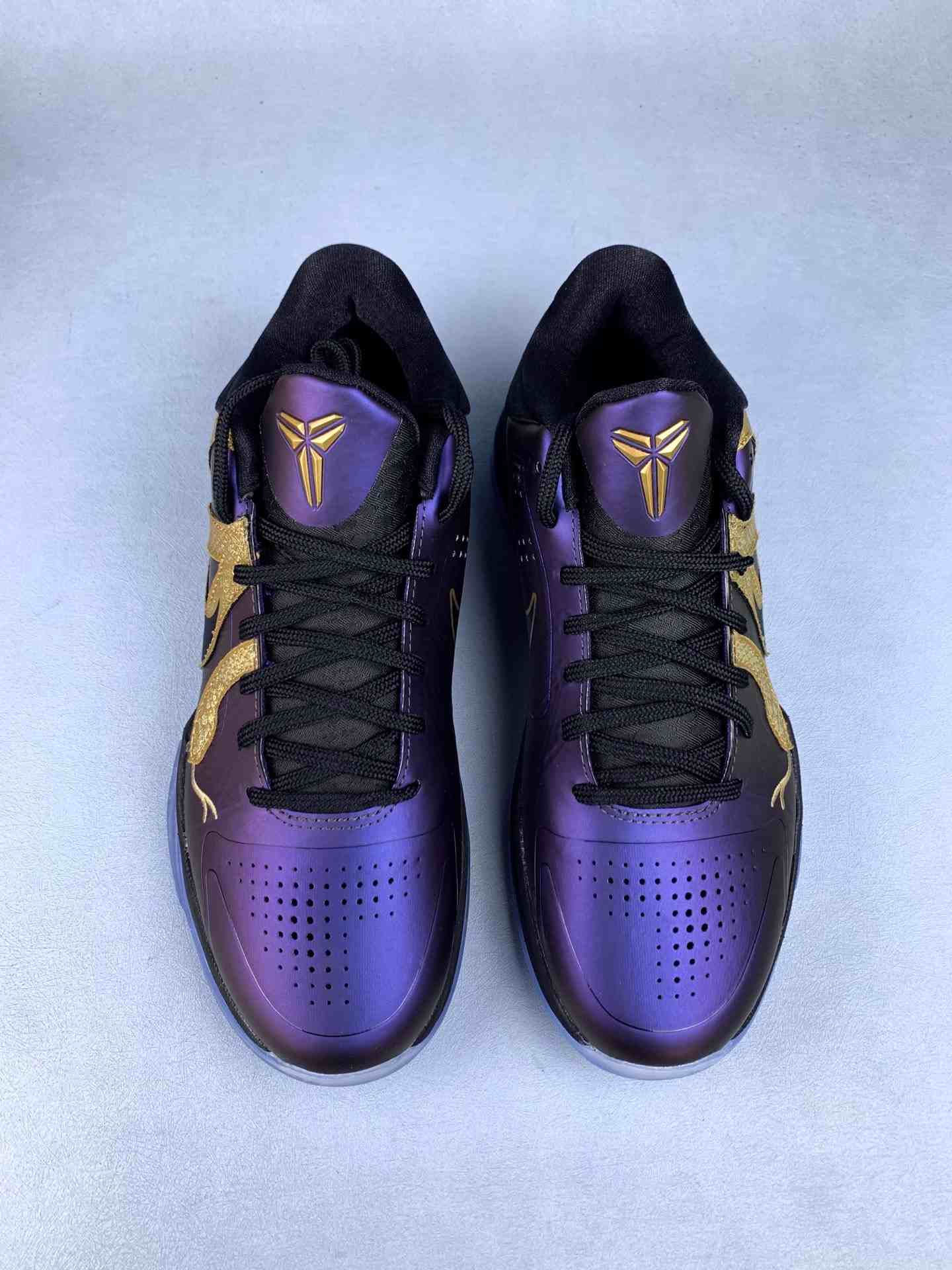 Kobe 5 Protro “Year of the Mamba Eggplant” Basketball Shoes