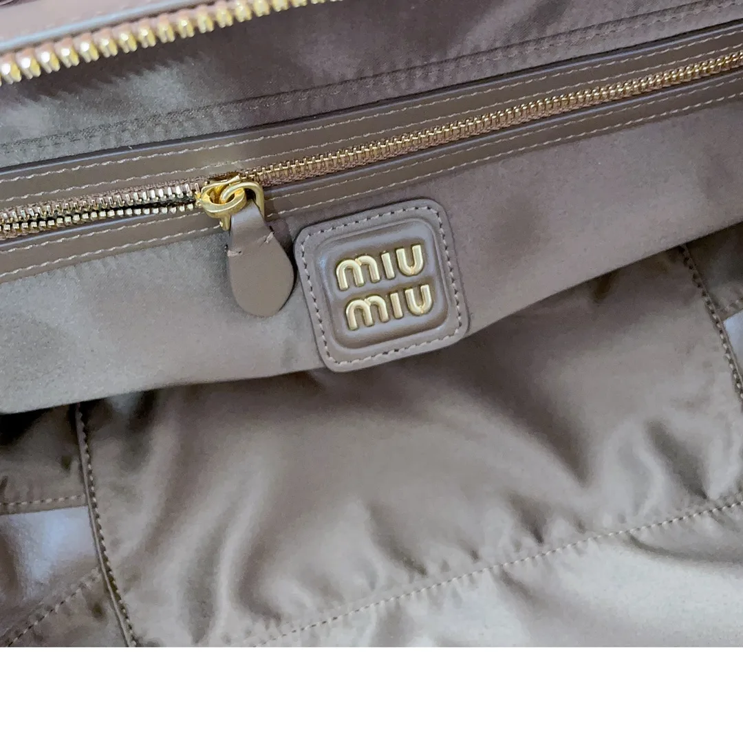 Miu Miu Matelasse Calfskin Top Handle Bag product photo from LabelPicks