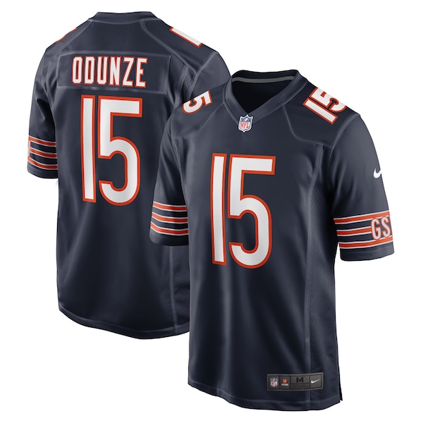 Rome Odunze Chicago Bears Nike 2024 NFL Draft First Round Pick Player Game Jersey - Navy