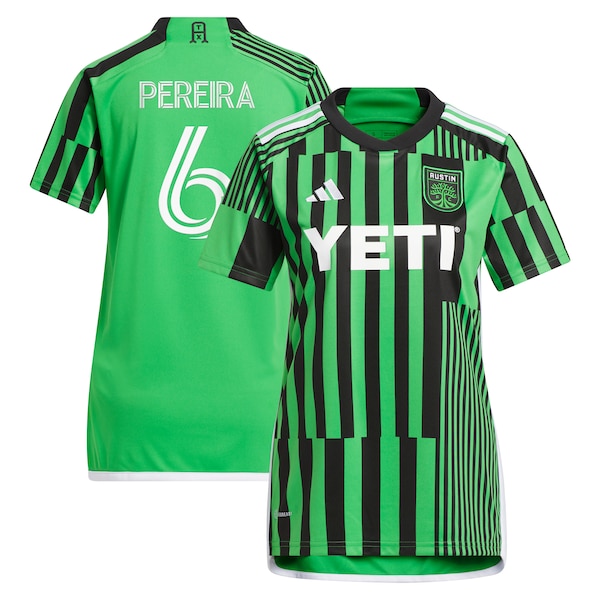 Daniel Pereira Austin FC adidas Women's 2024 Las Voces Kit Replica Player Jersey – Green