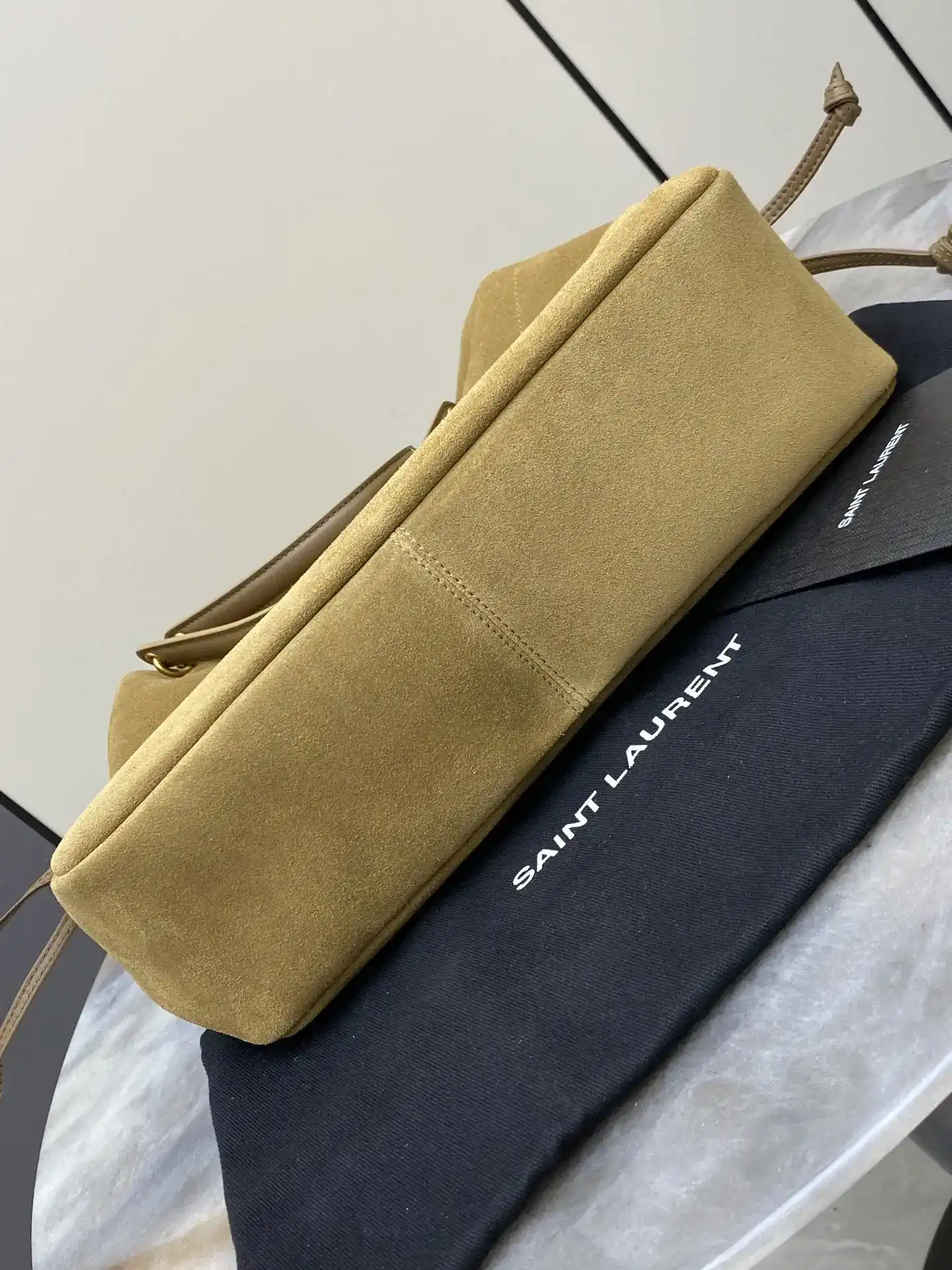 Saint Laurent Jamie Lambskin Bucket Bag product photo from LabelPicks