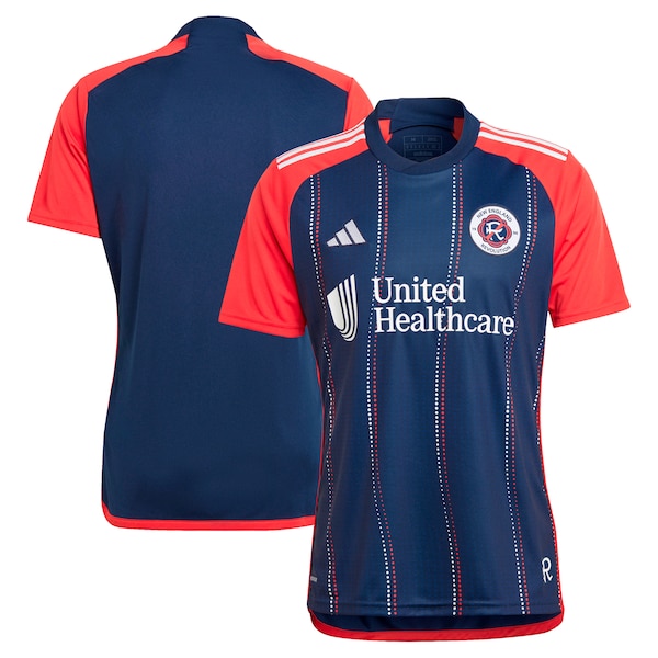 New England Revolution adidas 2024 Boston Tea Party Replica Jersey – Navy