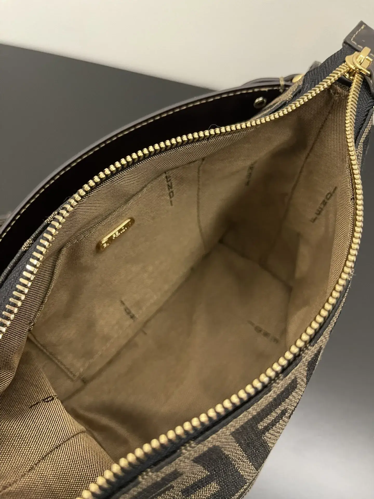 Fendi Monogram Canvas Top Handle Bag product photo from LabelPicks