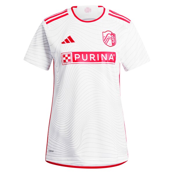 Aziel Jackson St. Louis City SC adidas Women's 2024 The Confluence Kit Replica Player Jersey - White