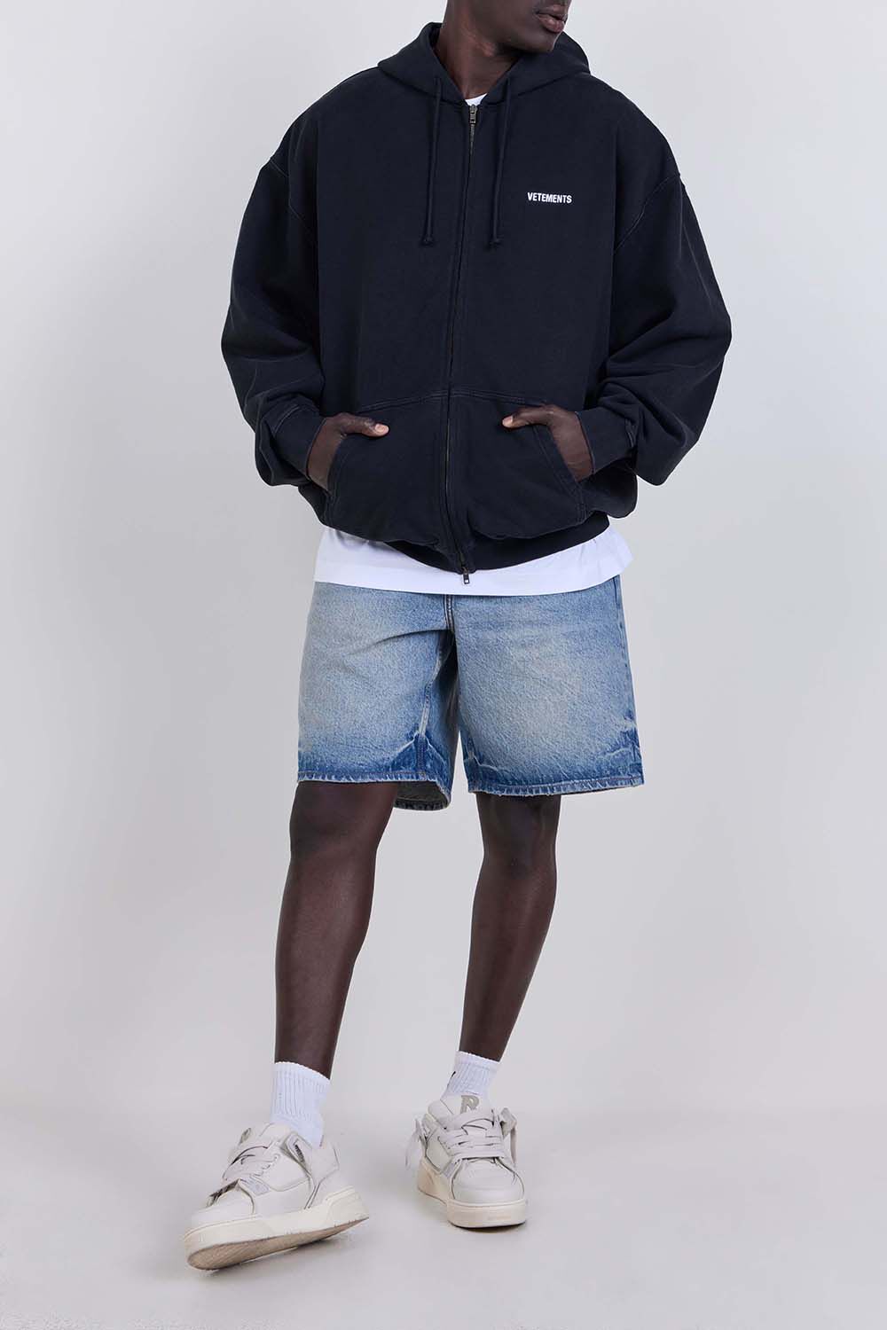 VETEMENTS קפוצ'ון כותנה