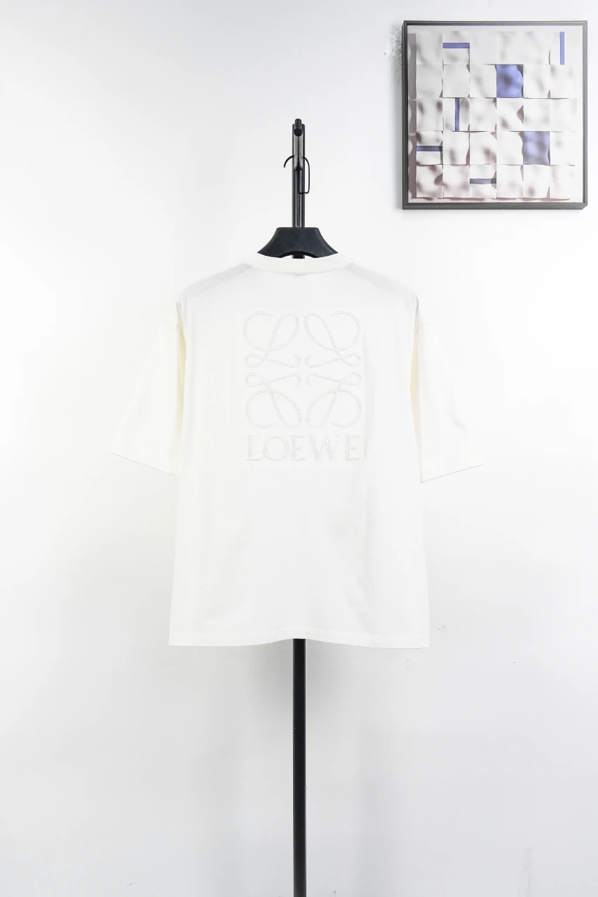 LOEWE White Pocket T-Shirt with Tonal Anagram product photo from LabelPicks