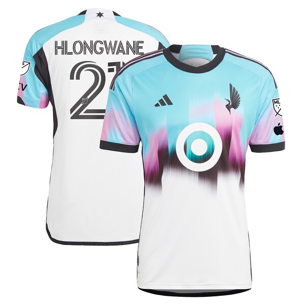 Bongokuhle Hlongwane Minnesota United FC adidas 2024 The Northern Lights Kit Authentic Jersey - White