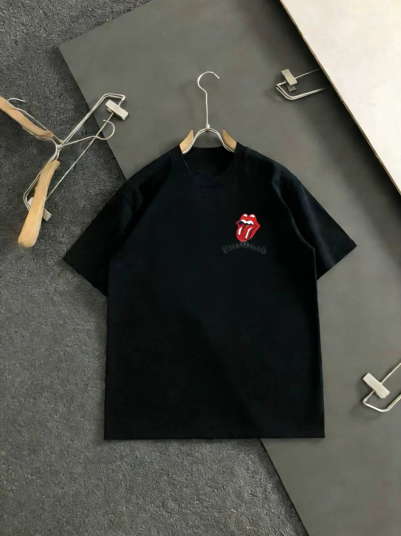 0512 Classic letter prints t-shirt
