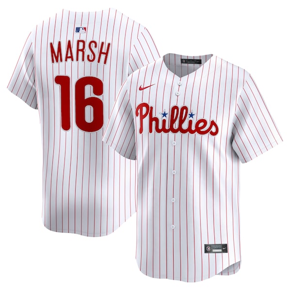 Brandon Marsh Philadelphia Phillies Nike Home Limited Player Jersey - White