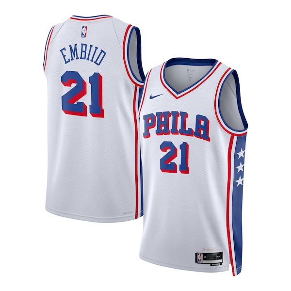 Joel Embiid Philadelphia 76ers Nike Youth Swingman Jersey - Association Edition - White