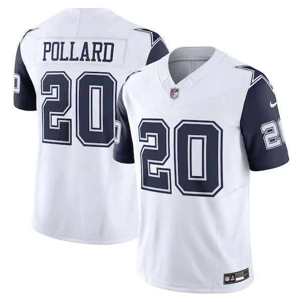 Tony Pollard Dallas Cowboys Nike Vapor F.U.S.E. Limited Jersey - White/Navy