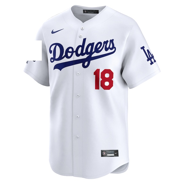 Yoshinobu Yamamoto Los Angeles Dodgers Nike 2024 World Series Champions Home Limited Player Jersey - White