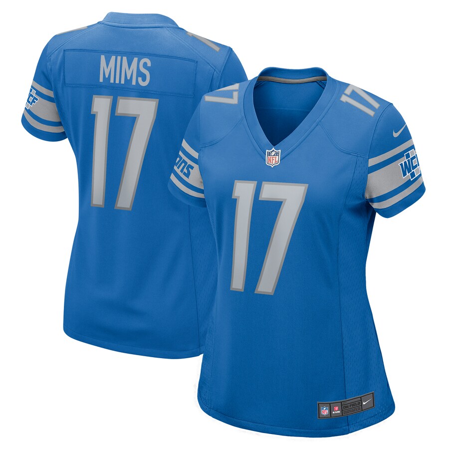 Denzel Mims Detroit Lions Nike Women's  Game Jersey - Blue