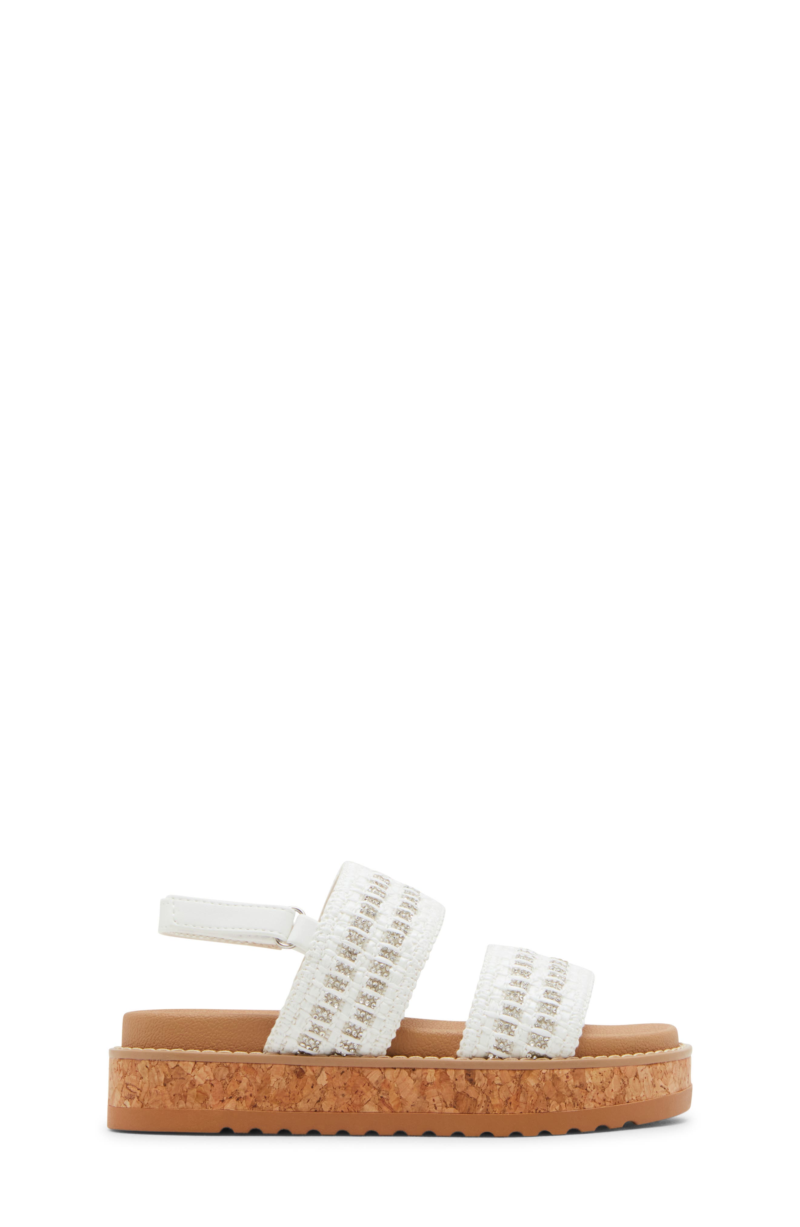 Steve Madden Kids' Jbuggy Slingback Platform Sandal