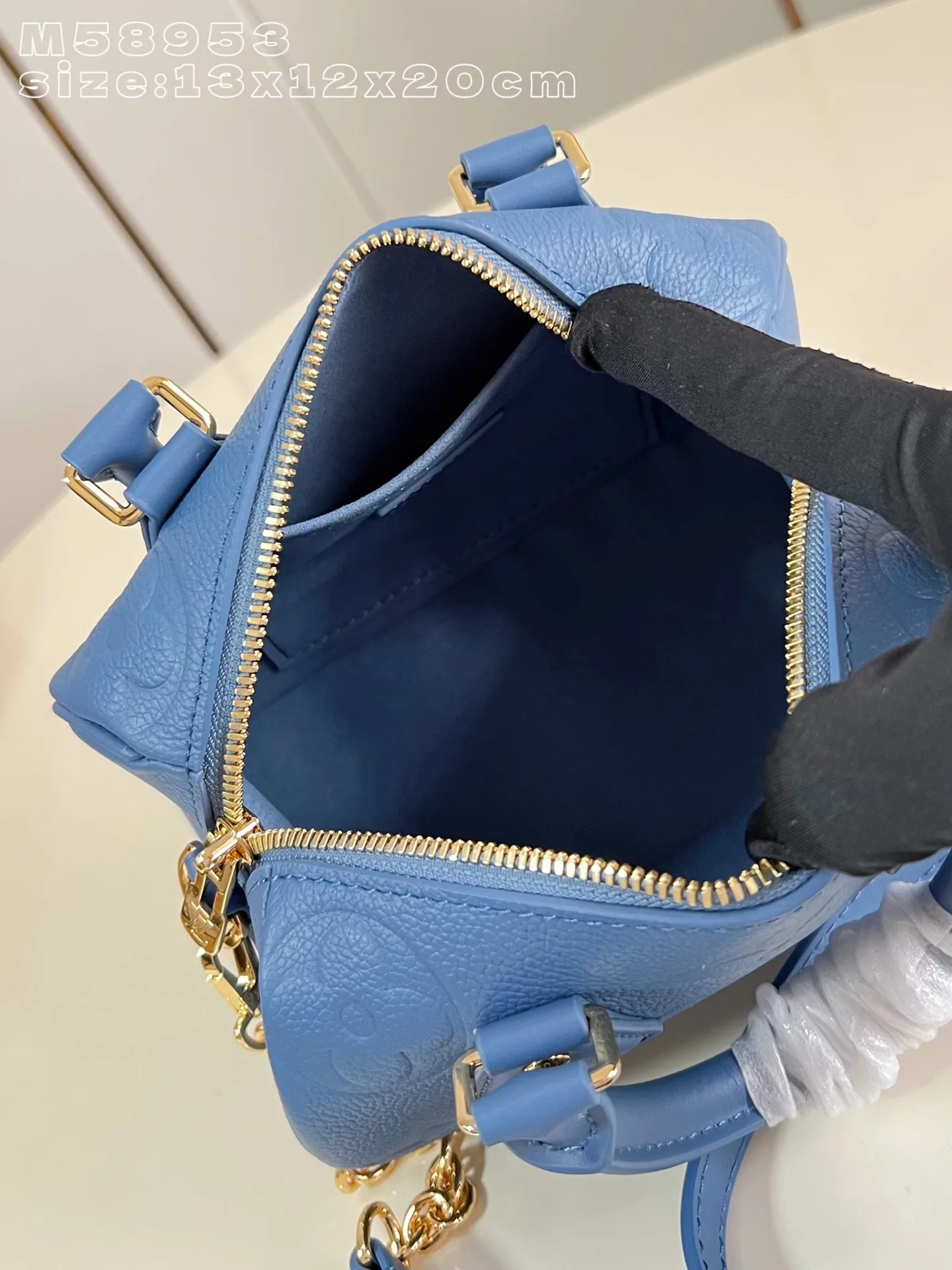 Louis Vuitton Speedy Grained Leather Top Handle Bag product photo from LabelPicks