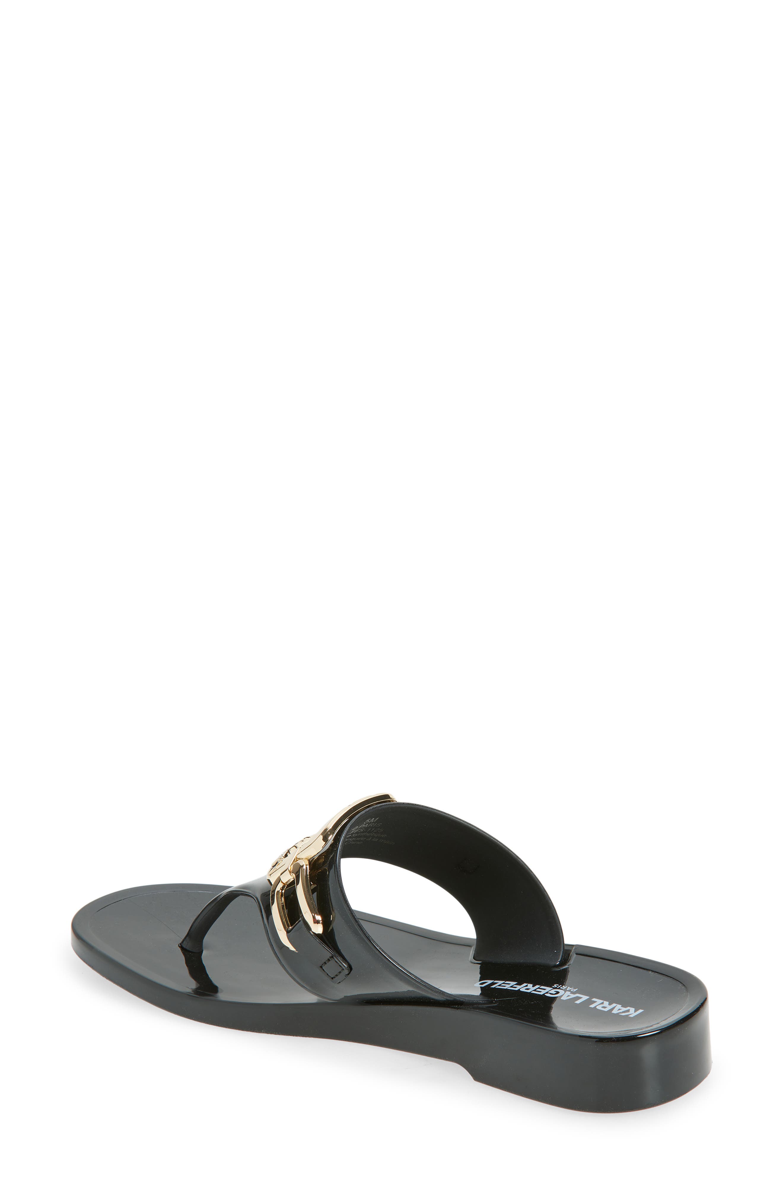 KARL LAGERFELD PARIS Vardice Flat Sandal