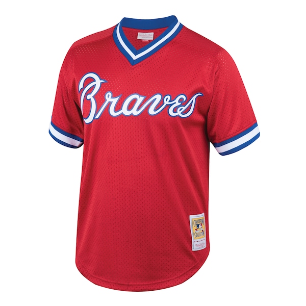 Dale Murphy Atlanta Braves Youth Cooperstown Collection Mesh Batting Practice Jersey - Red