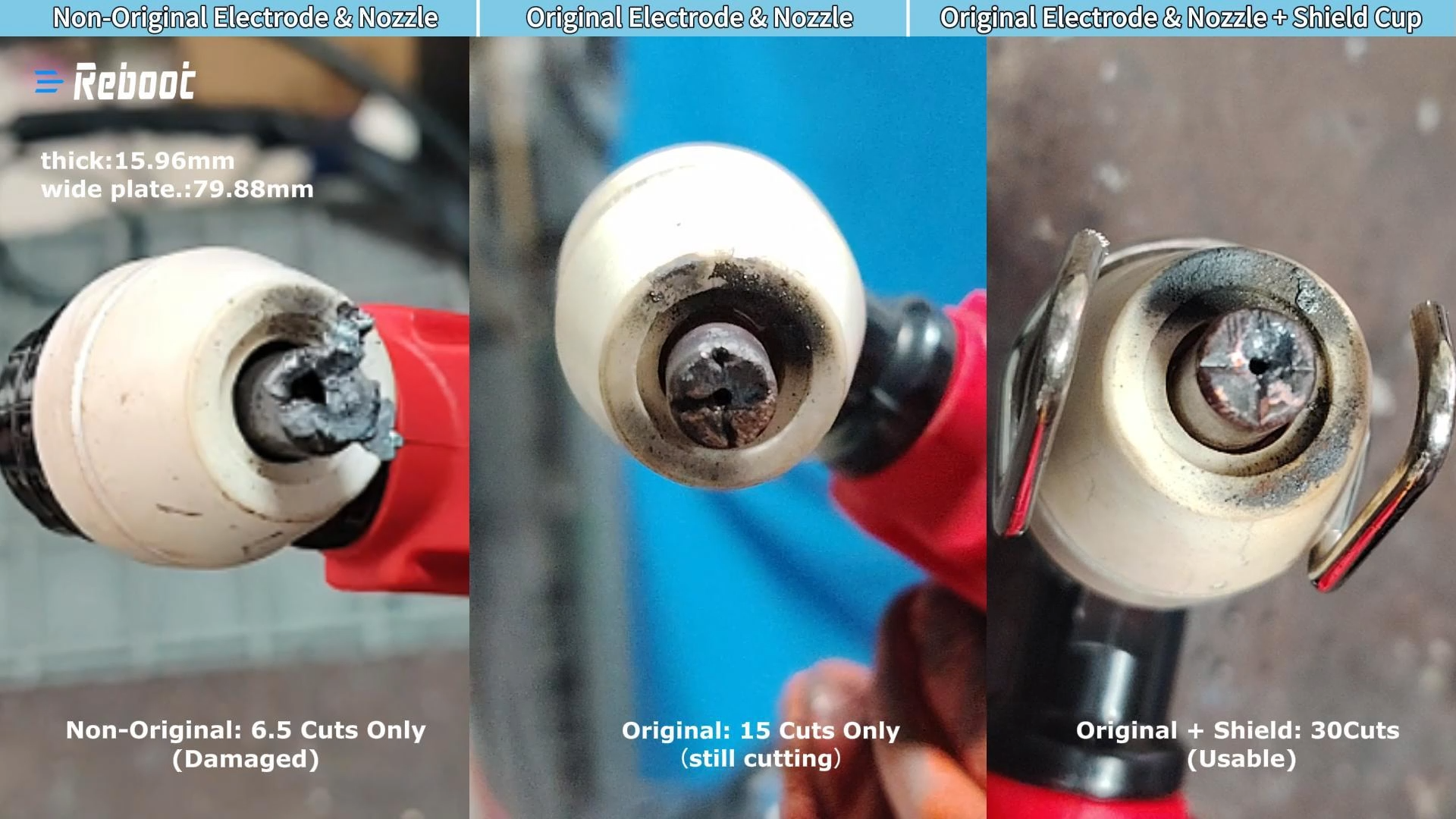 AG60 Plasma Cutting Torch, Non-Touch Pilot Arc, Compatible with 40A/50A/60A Plasma Cutter